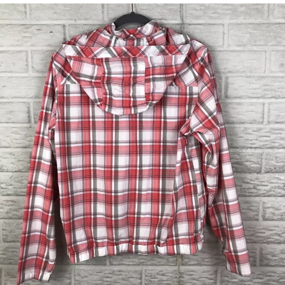 Lolë Water Resistant Hiking Jacket Removable Hood - Picture 6 of 9